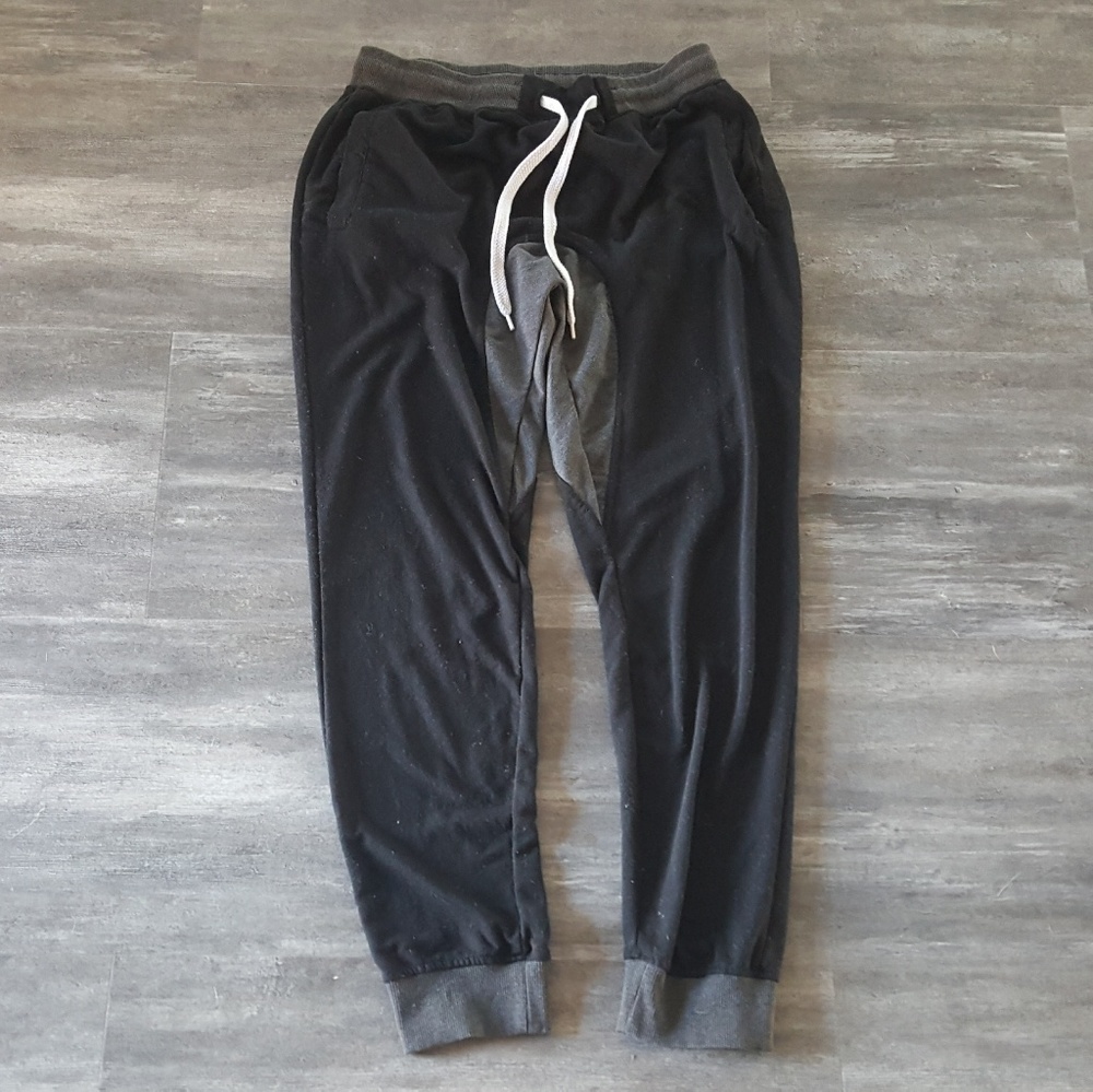 Black Grey SP Banded Sweats